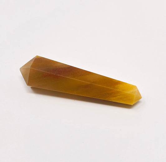 Yellow Aventurine Double Terminated Crystal Point