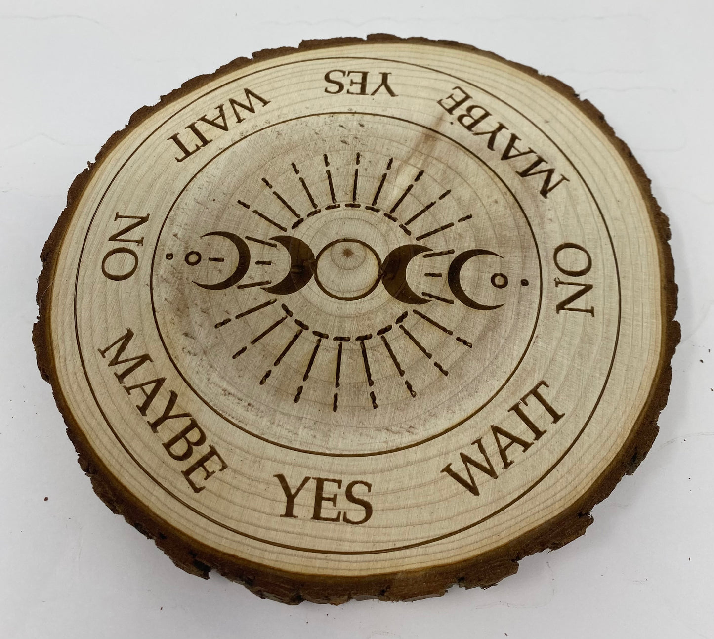 Wooden Moon Phase Pendulum Board