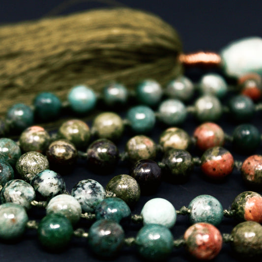 Ocean Jasper Mala Beads