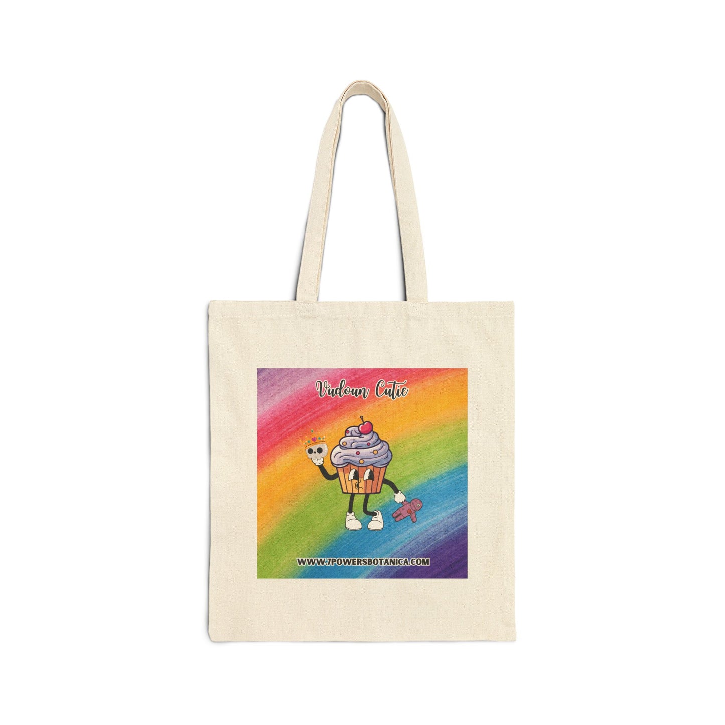 Vudoun Cutie Cotton Canvas Tote Bag