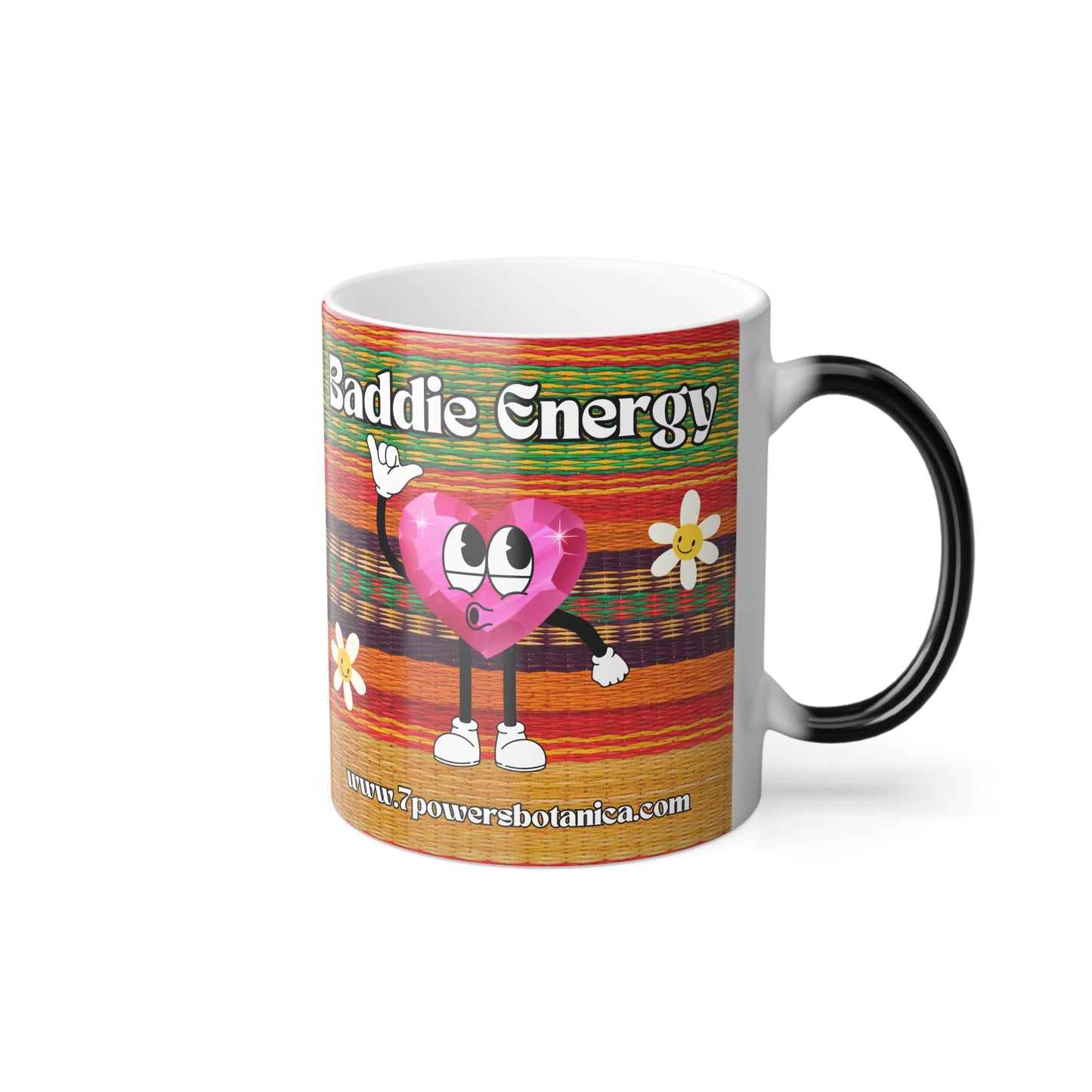 Color Morphing Mug - Baddie Energy Design for Vibrant Mornings